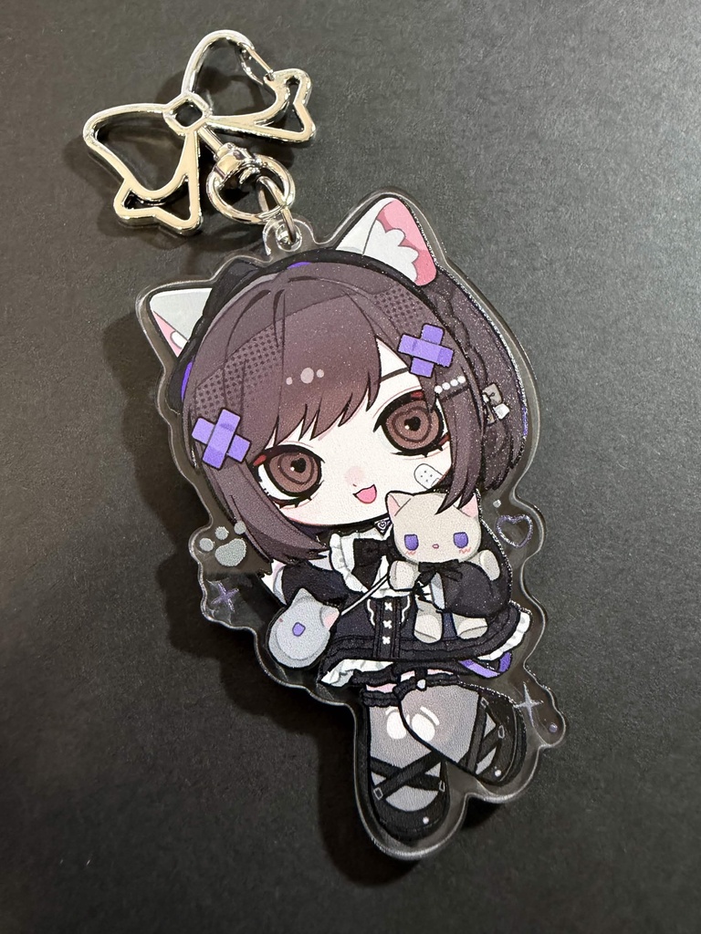 【受注販売】ニーゴ&巡音ルカ リボン付アクリルキーホルダー