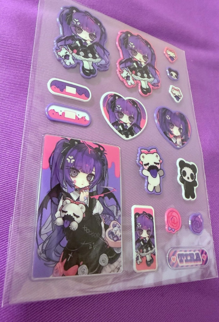 COMITIA156新刊グッズセット+ぷっくりシール