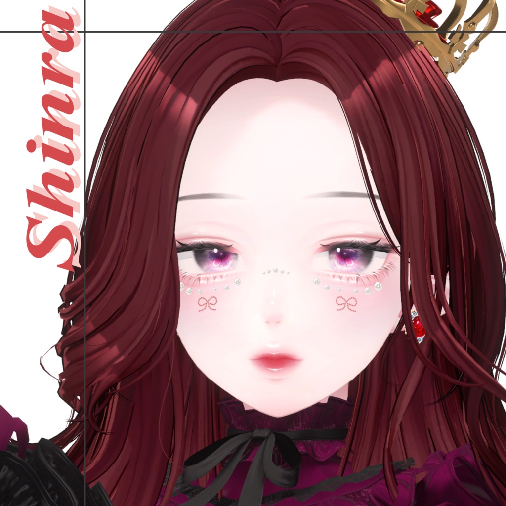 【無料】Pearl Face Sticker【ショップオープン記念🎉】