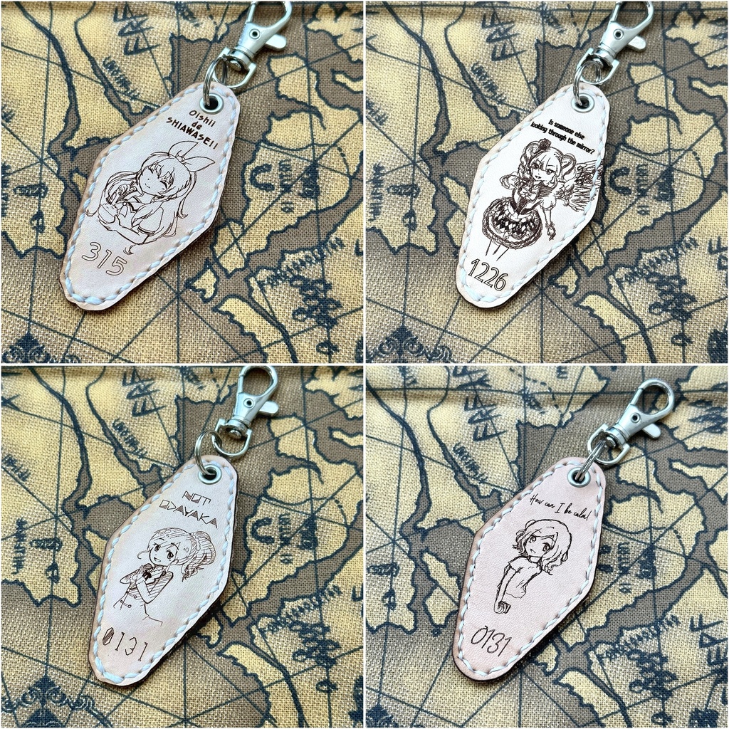 【アイカツ!】レザーキーホルダー