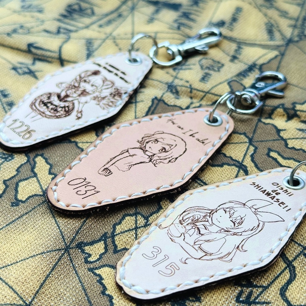 【アイカツ!】レザーキーホルダー