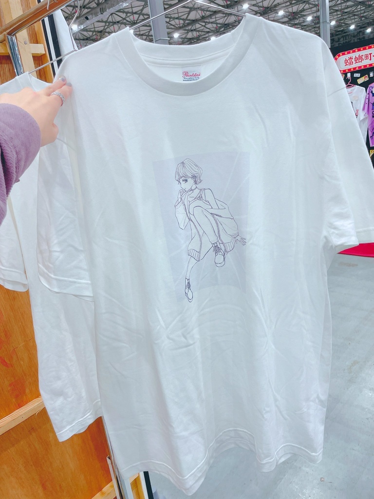 ビッグシルエットTシャツ　柄C(アウトレット)