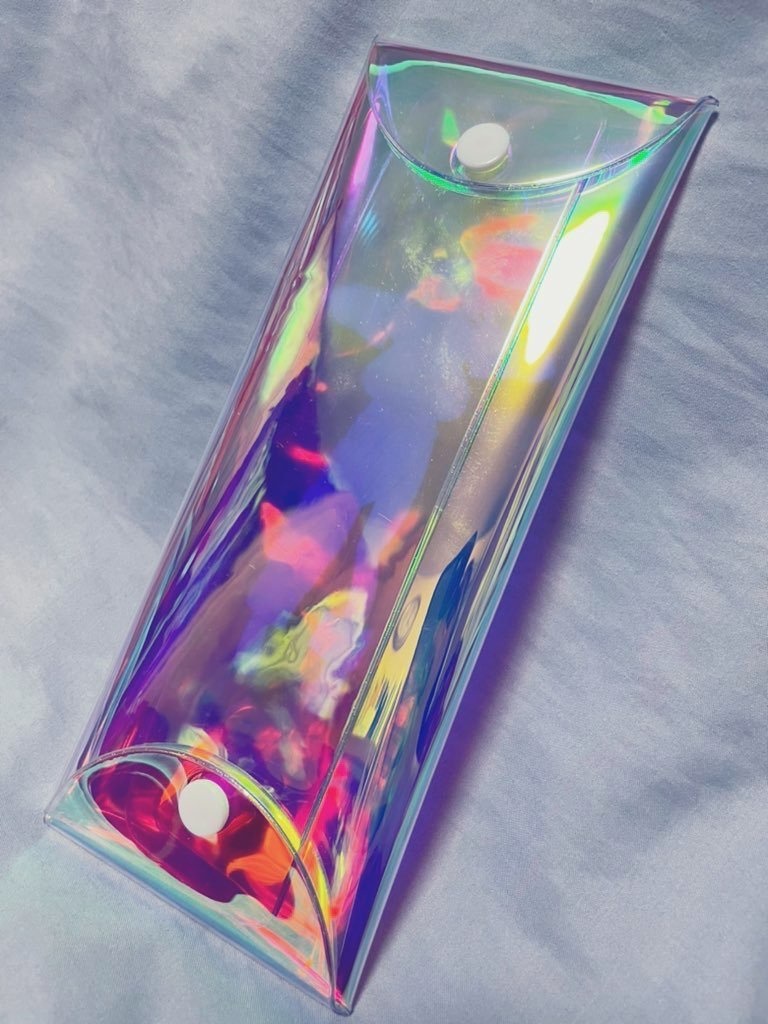 【値下げしました🌟】クリアポーチ オーロラM