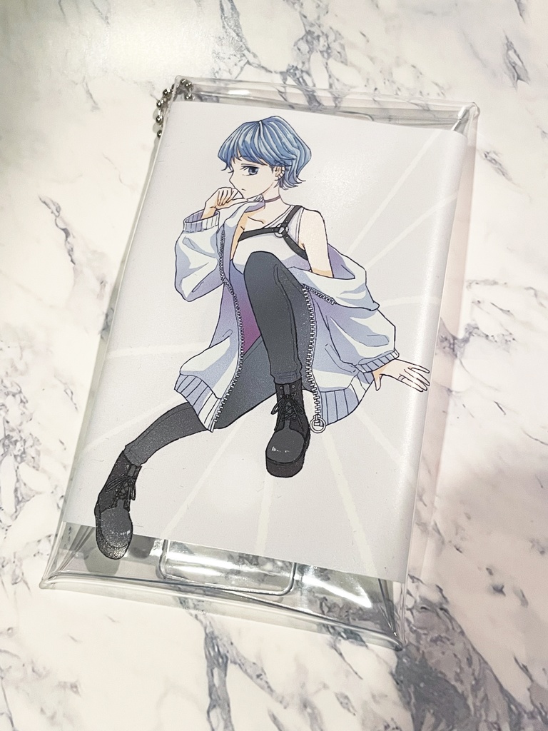 【値下げしました🌟】クリアポーチS　柄A