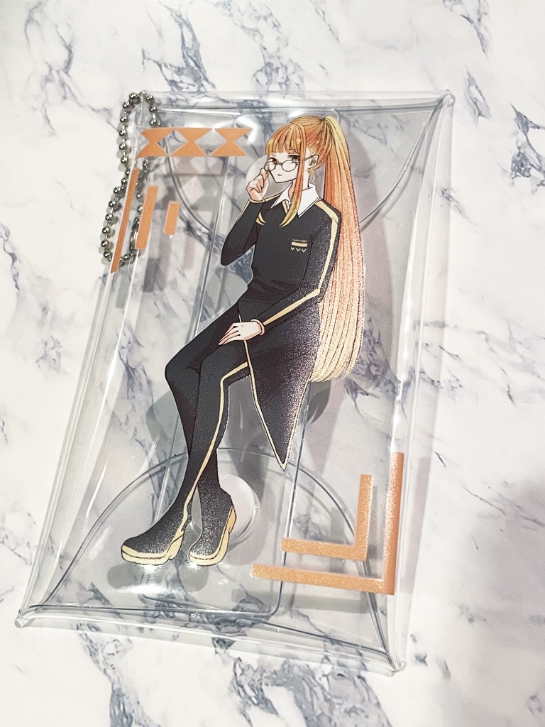 【値下げしました🌟】クリアポーチS　柄E