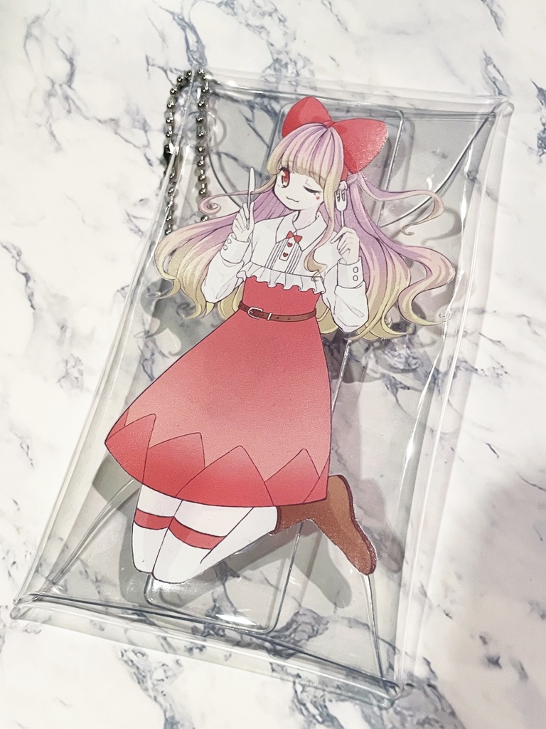 【値下げしました🌟】クリアポーチS　柄G