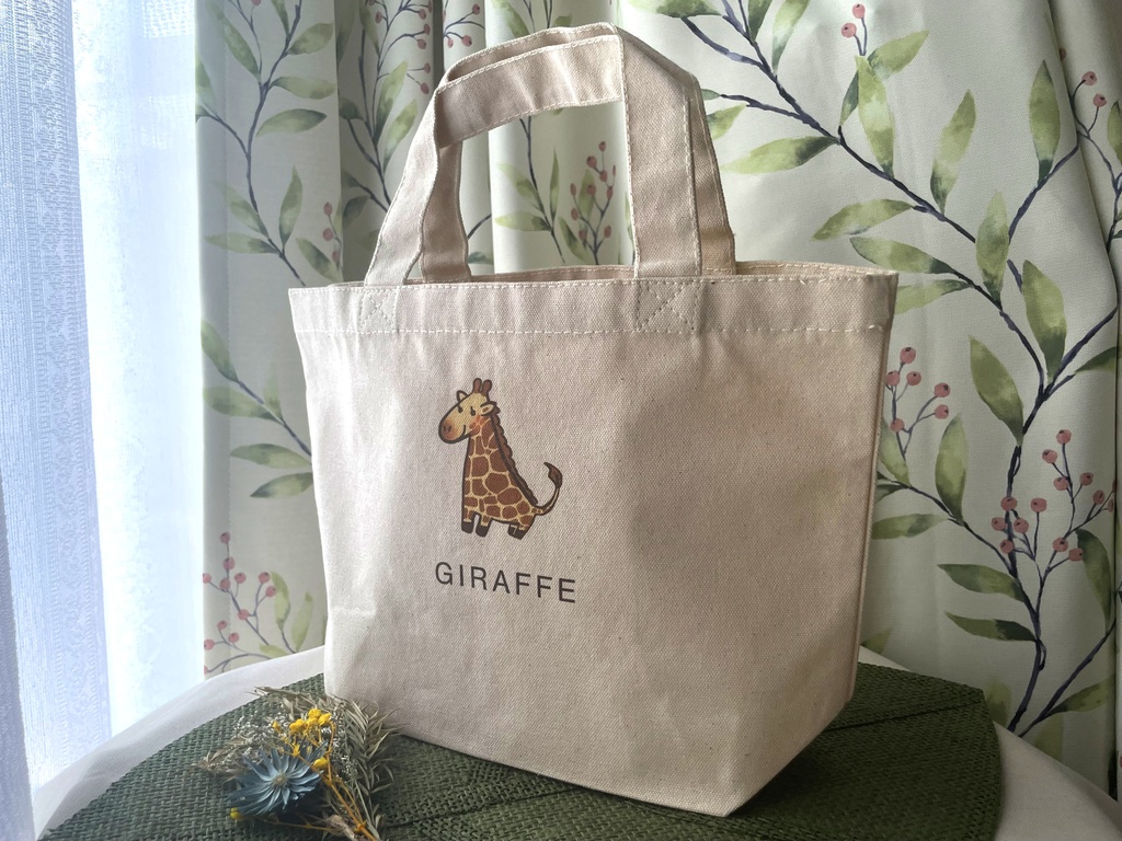 ミニトートバック キリン