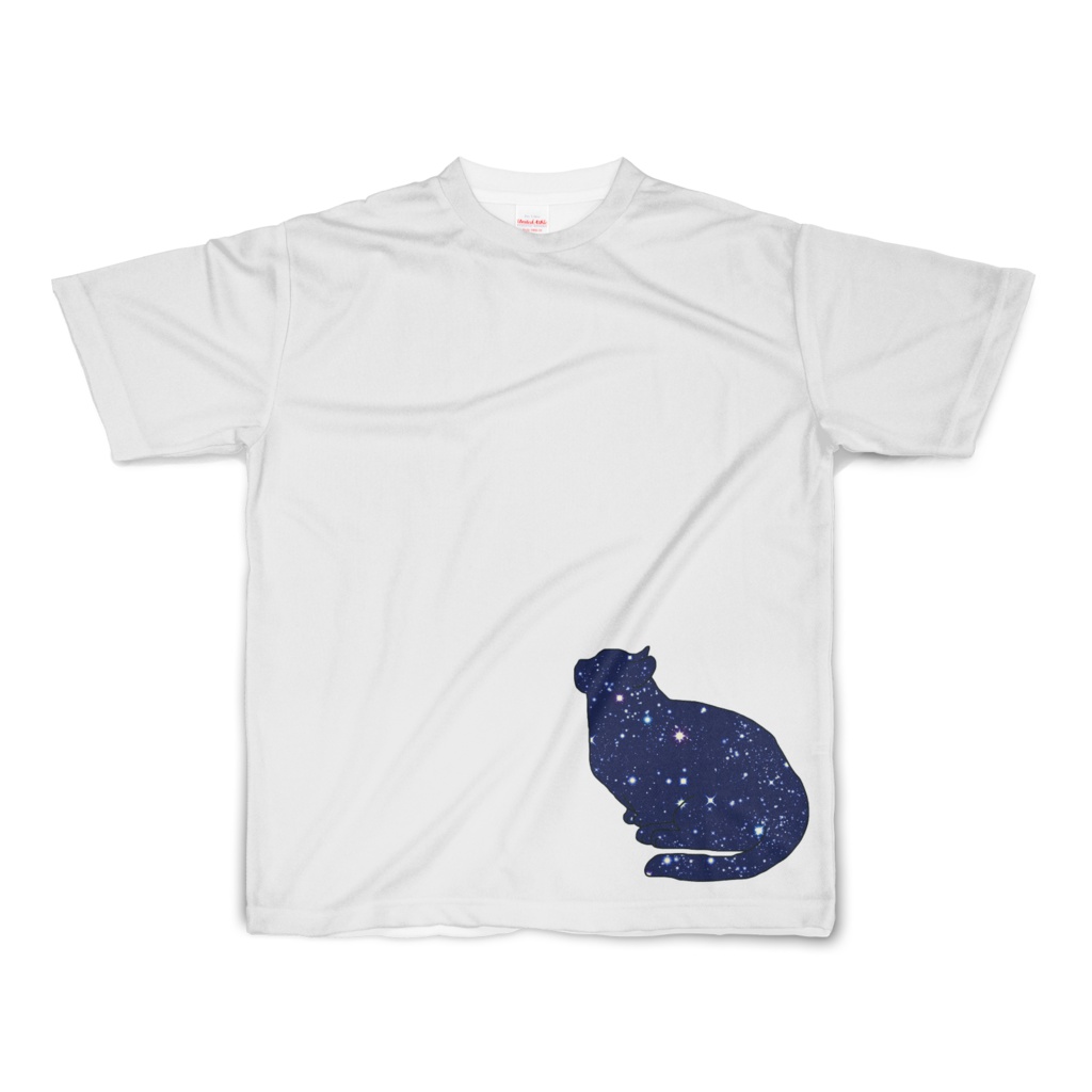 夜空ねこ Tシャツ