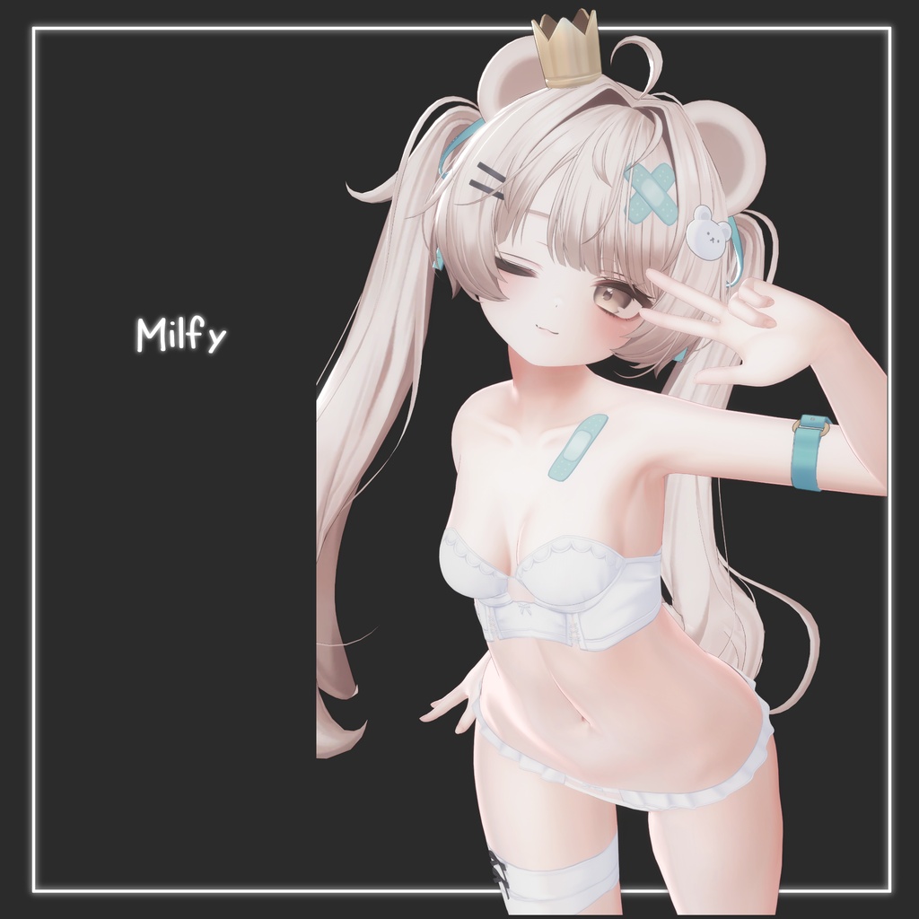 よもていく美少女イラスト風♥肌マテリアル【liltoon】