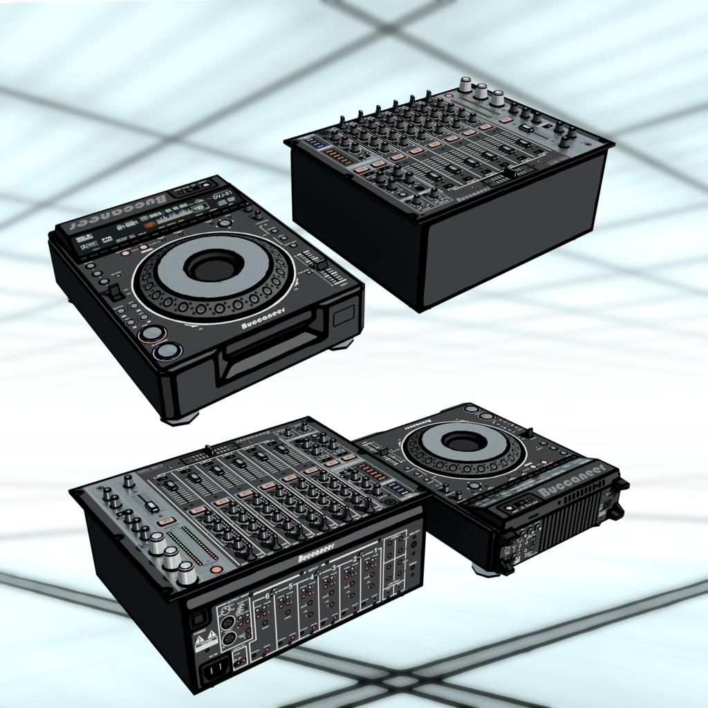 Audio Equipment Asset Pack 01