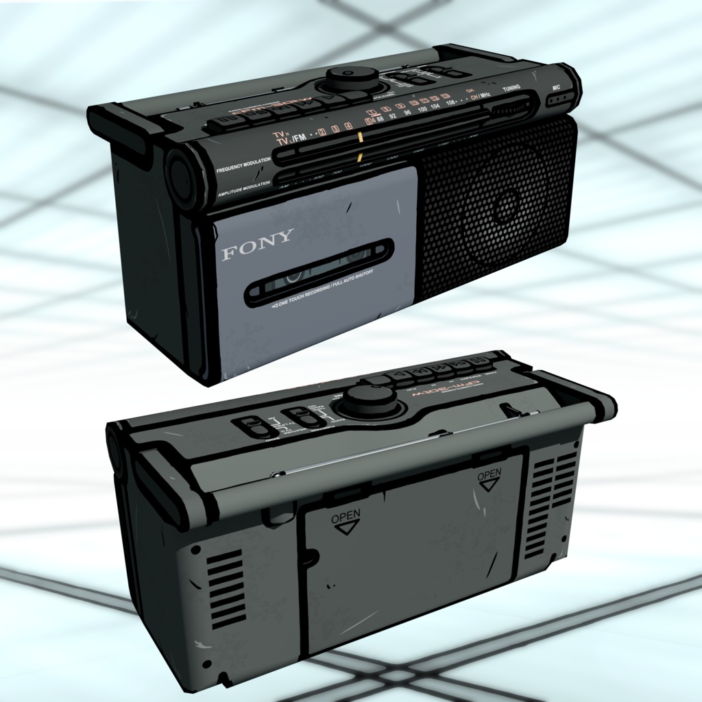 Audio Equipment Asset Pack 01