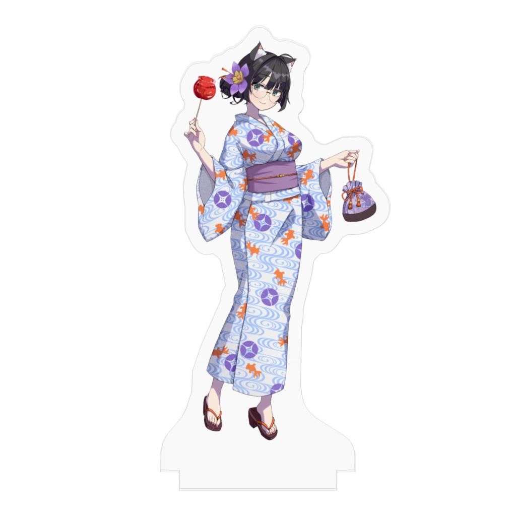 猫森彩奈🐱🌲 アクリルフィギュア【浴衣2024】