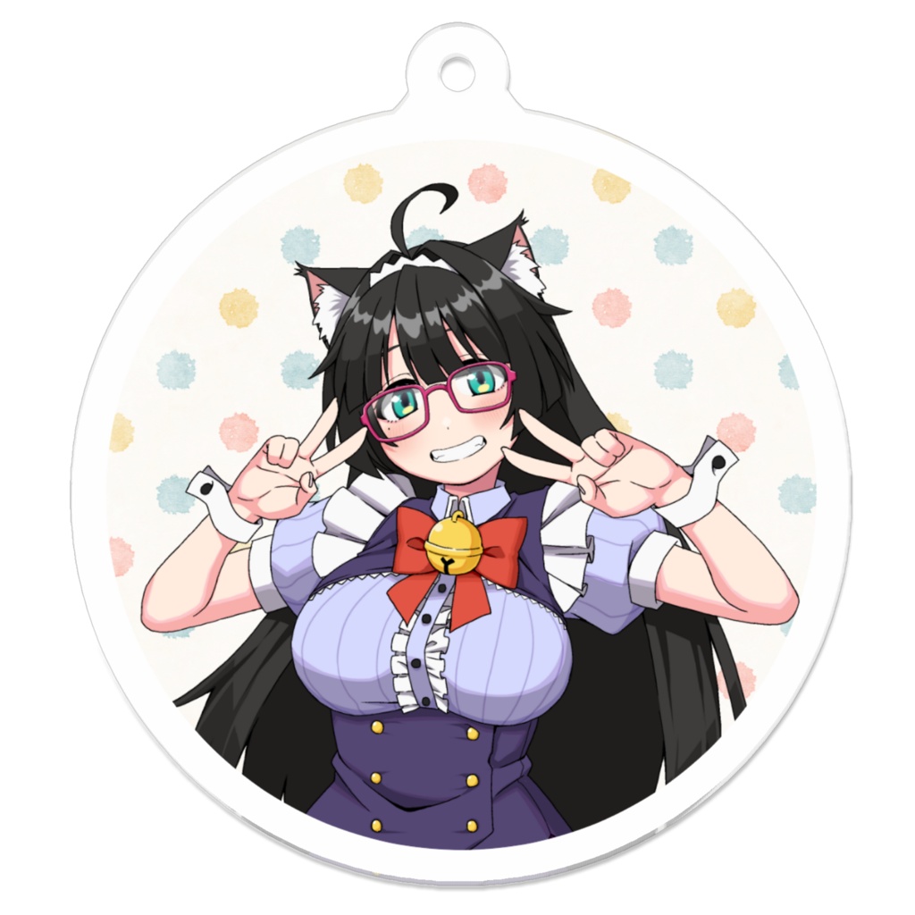 猫森彩奈🐱🌲　アクリルキーホルダー【ピースピース2025】