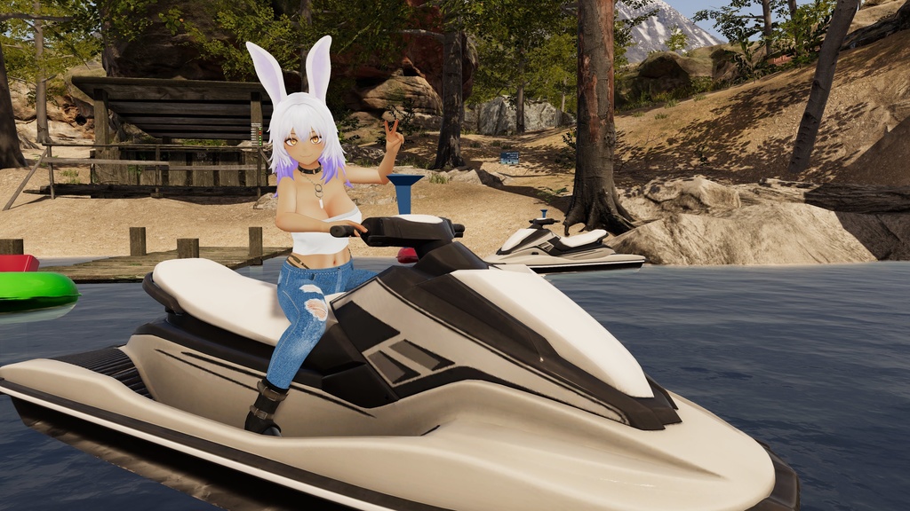 【VRC想定】「シャーレン」対応 tubetop&pantsセット