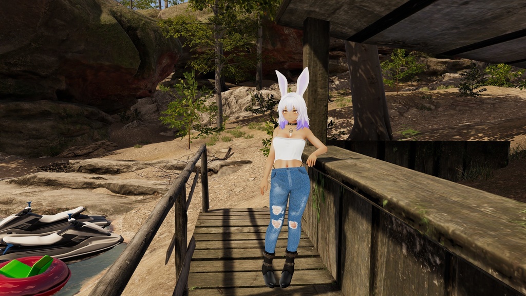 【VRC想定】「シャーレン」対応 tubetop&pantsセット