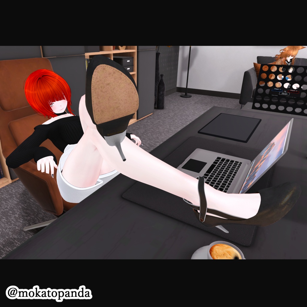 【VRC想定】5アバター対応 stiletto heels