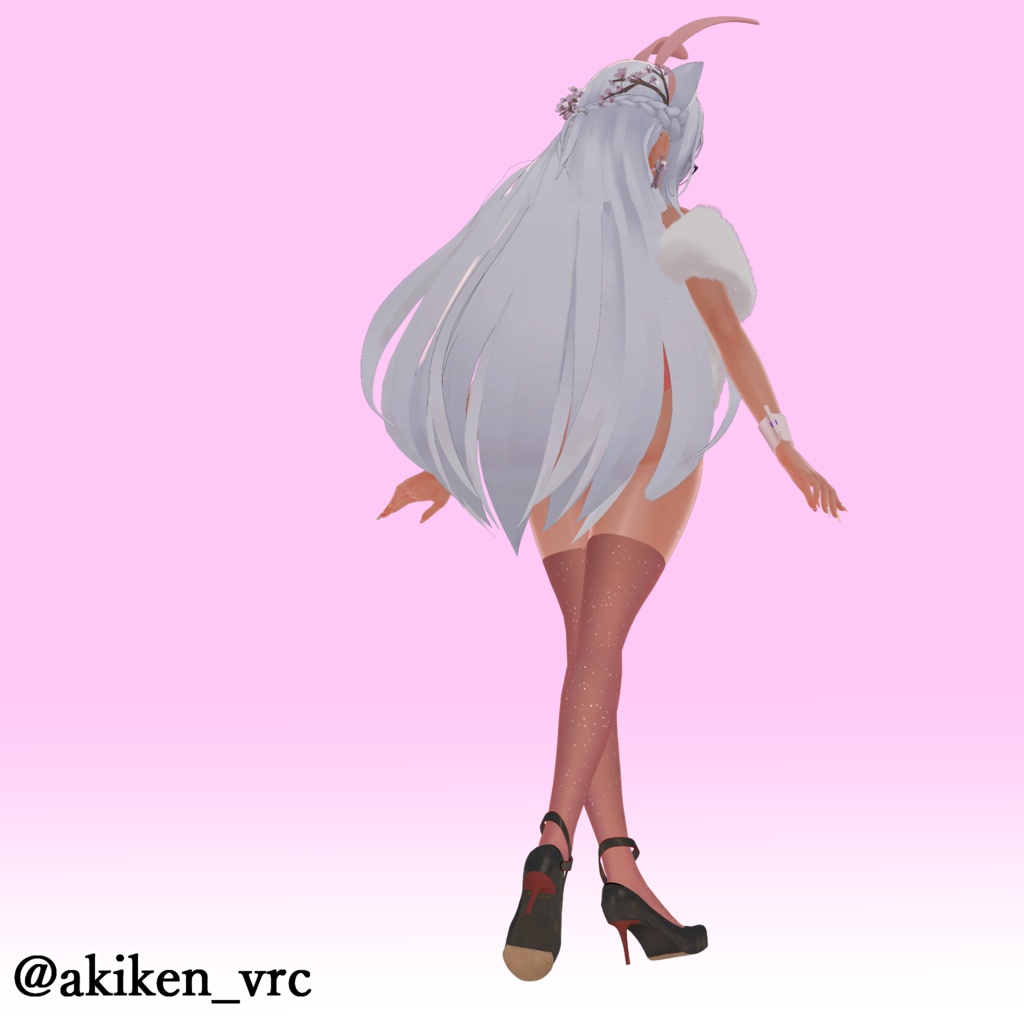【VRC想定】5アバター対応 stiletto heels