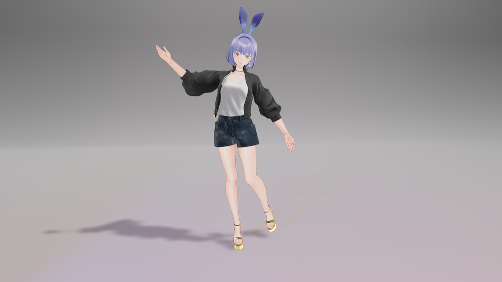 【VRC想定】 High-heels 九式(8アバター対応)