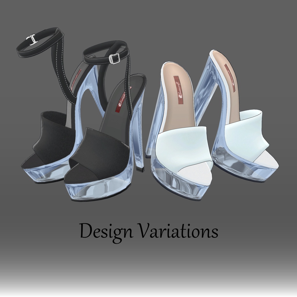 【VRC想定】 High heels 九式(18アバター対応)