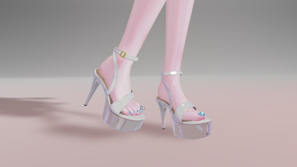 【VRC想定】 High-heels 九式(8アバター対応)
