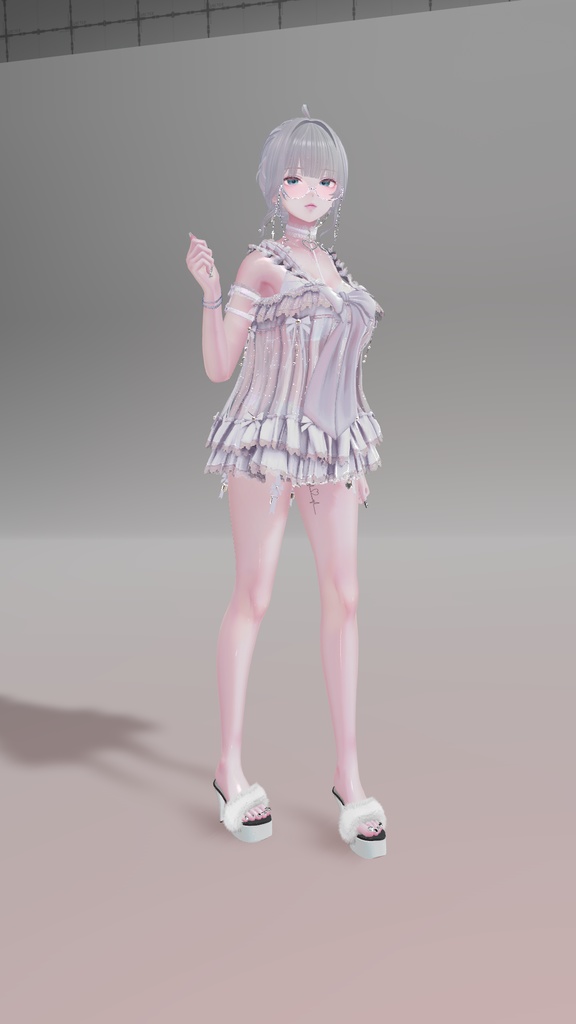 【VRC想定】 High-heels 九式(8アバター対応)