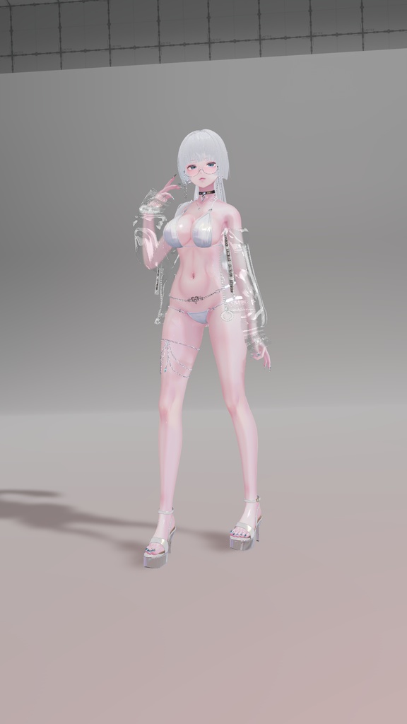 【VRC想定】 High-heels 九式(8アバター対応)