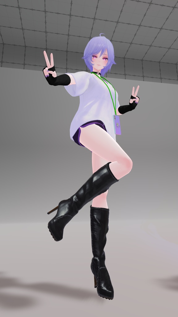 【VRC想定】Liserie対応 「morning boots」