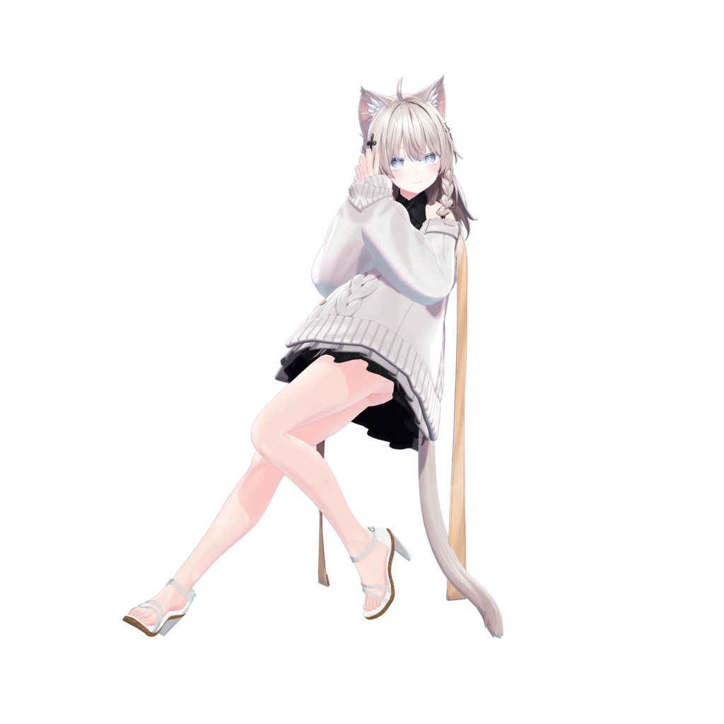 【VRC想定】「summer high heels」