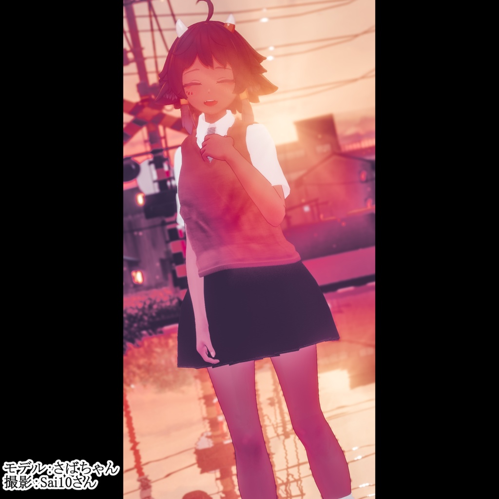 【VRC想定】Fluctua/Solaria対応 「風紀委員」