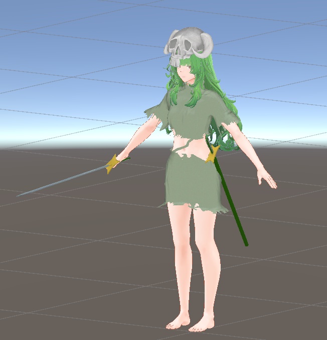 ≪無料≫【VRC想定】Fluctua対応 アニメ漫画衣装