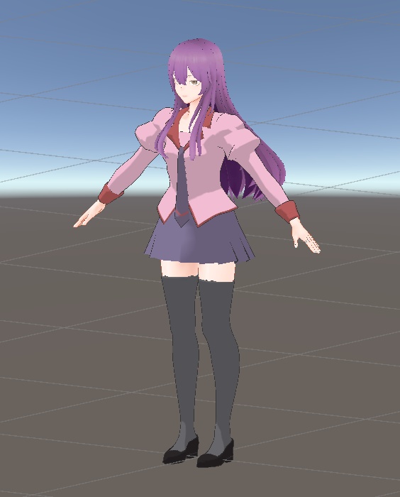 ≪無料≫【VRC想定】Fluctua対応 アニメ漫画衣装