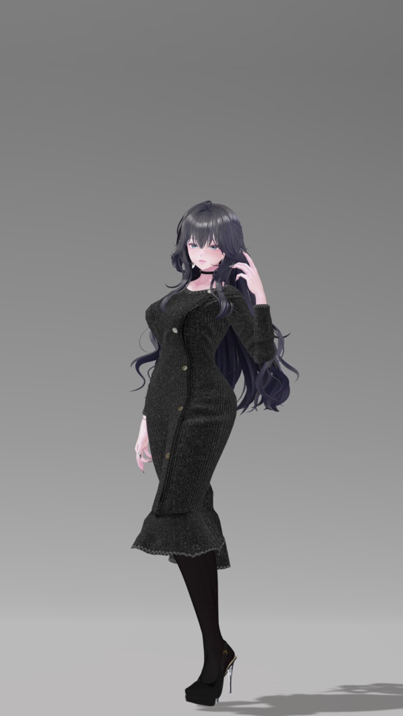 【VRC想定】Shinra対応 「Lady Mermaid B」