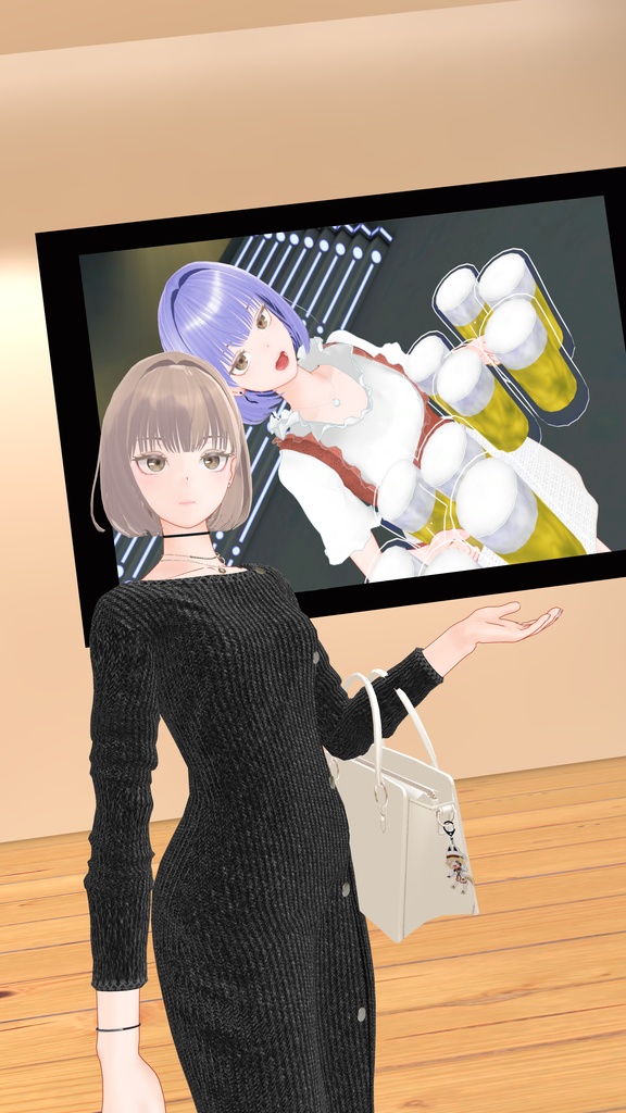 【VRC想定】Fluctua対応 「Lady Mermaid B」