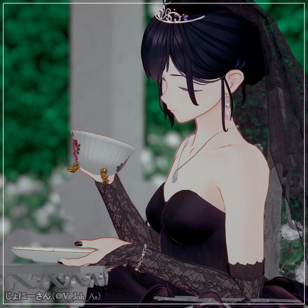 【VRC対応】fingerless gloves