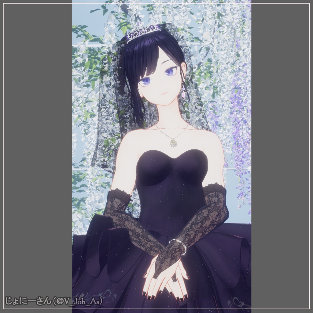 【VRC対応】fingerless gloves