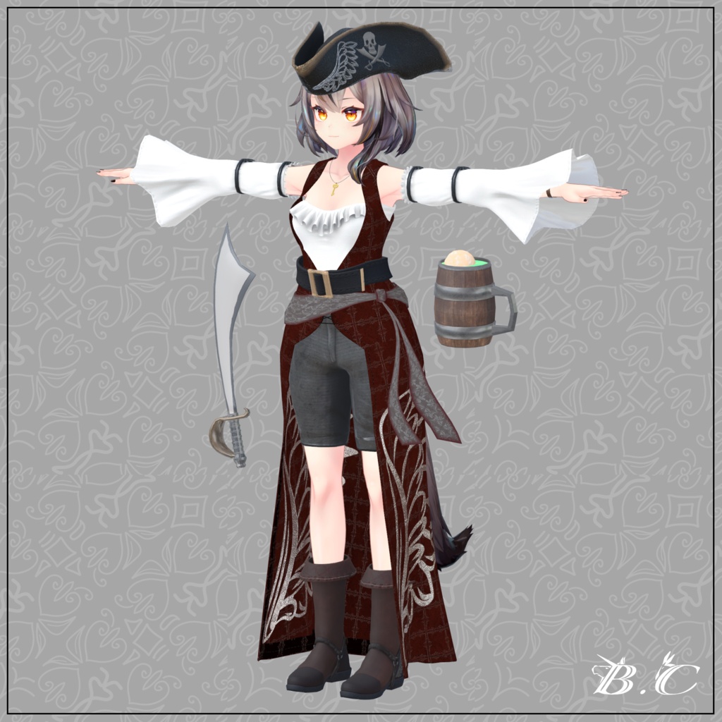 【VRC想定】drunk pirate