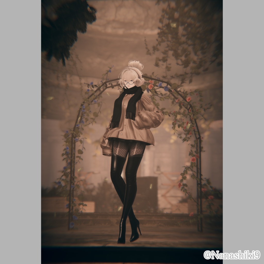 High heel boots 十二式 【複数アバター対応】