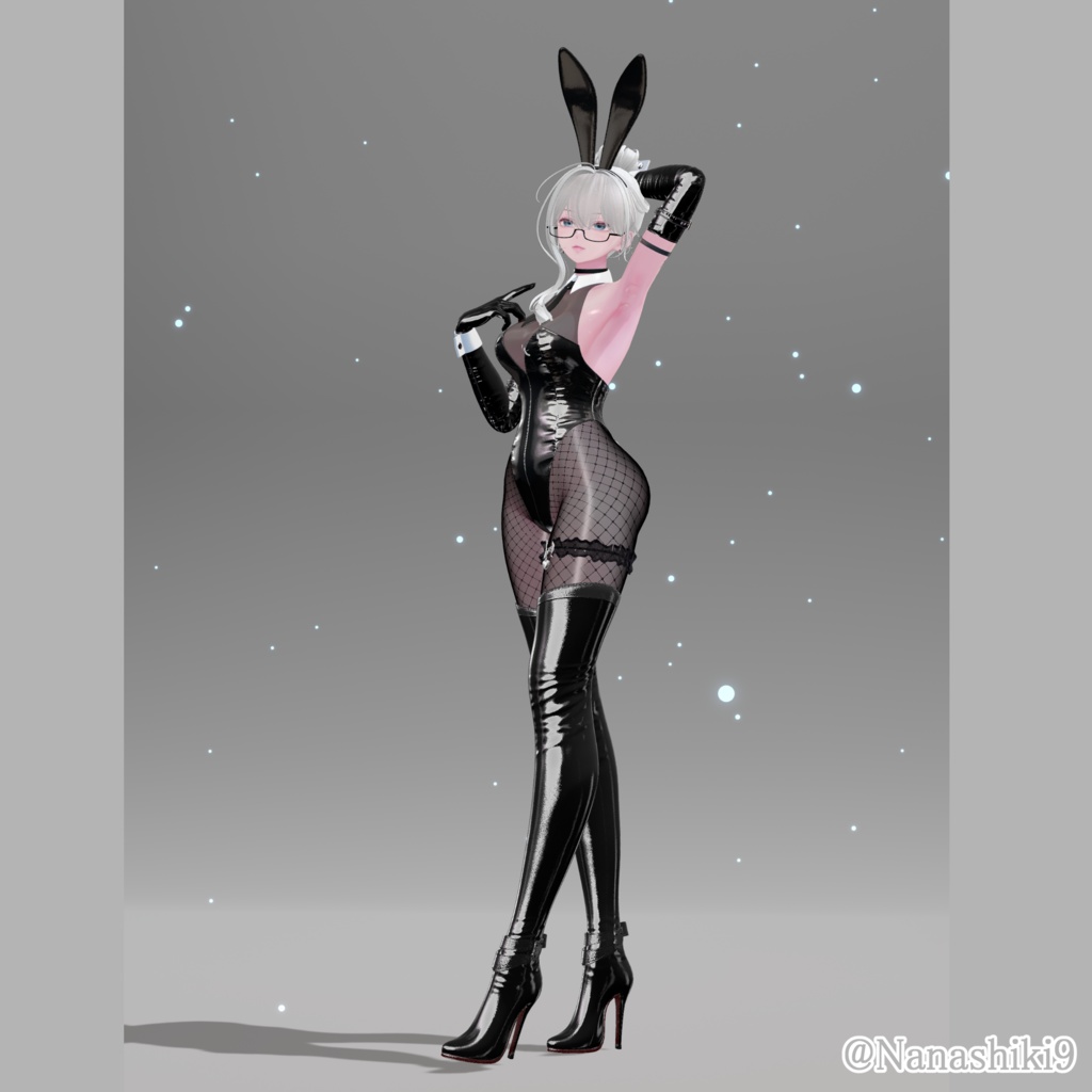 High heel boots 十二式 【複数アバター対応】