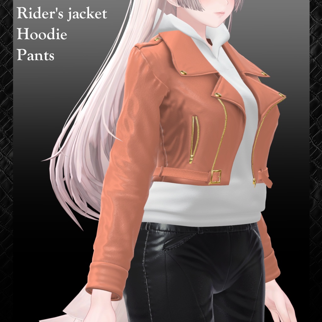 Riders jacket 【複数アバター対応】