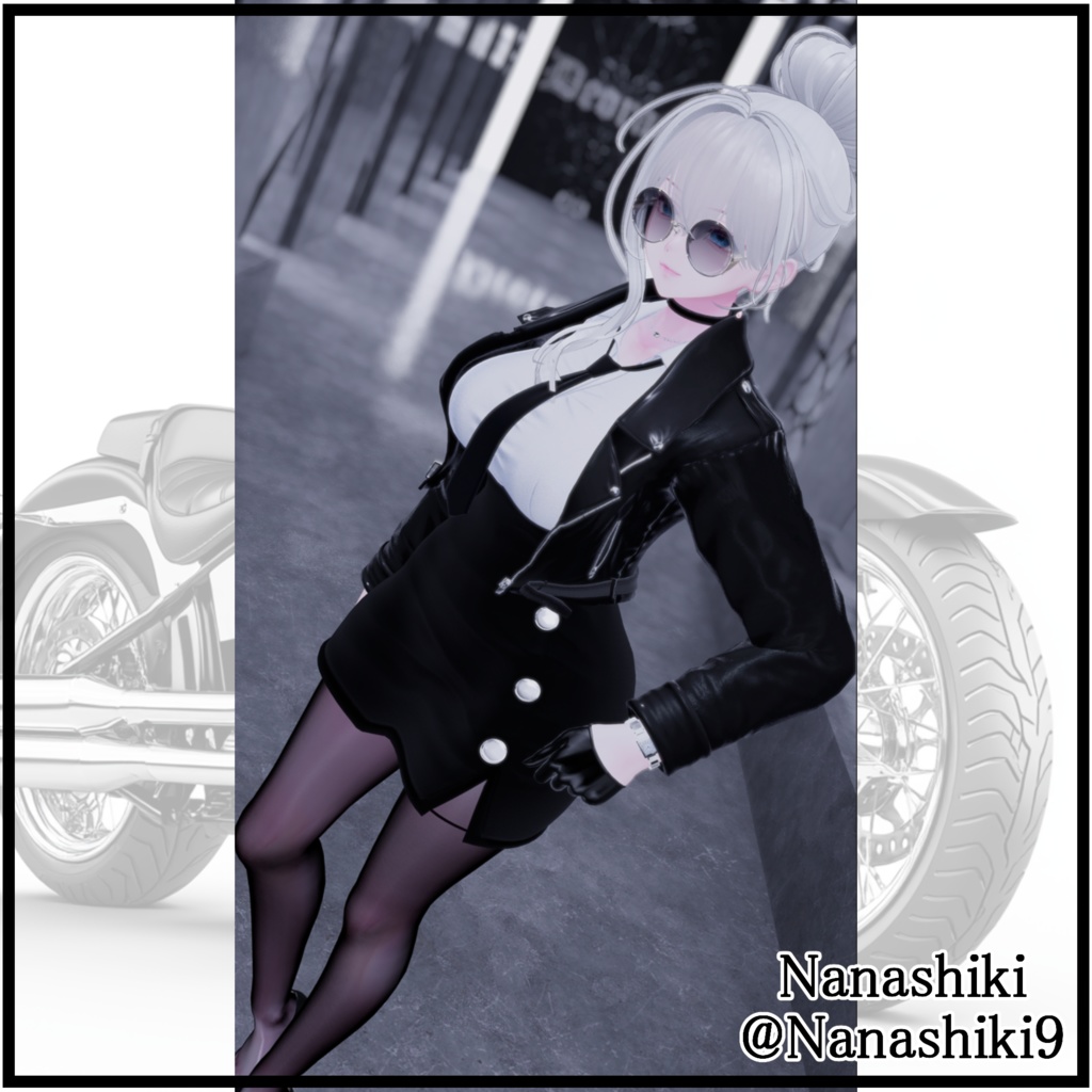 Riders jacket 【複数アバター対応】