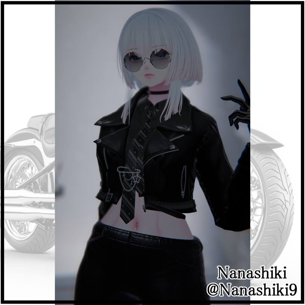 Riders jacket 【複数アバター対応】