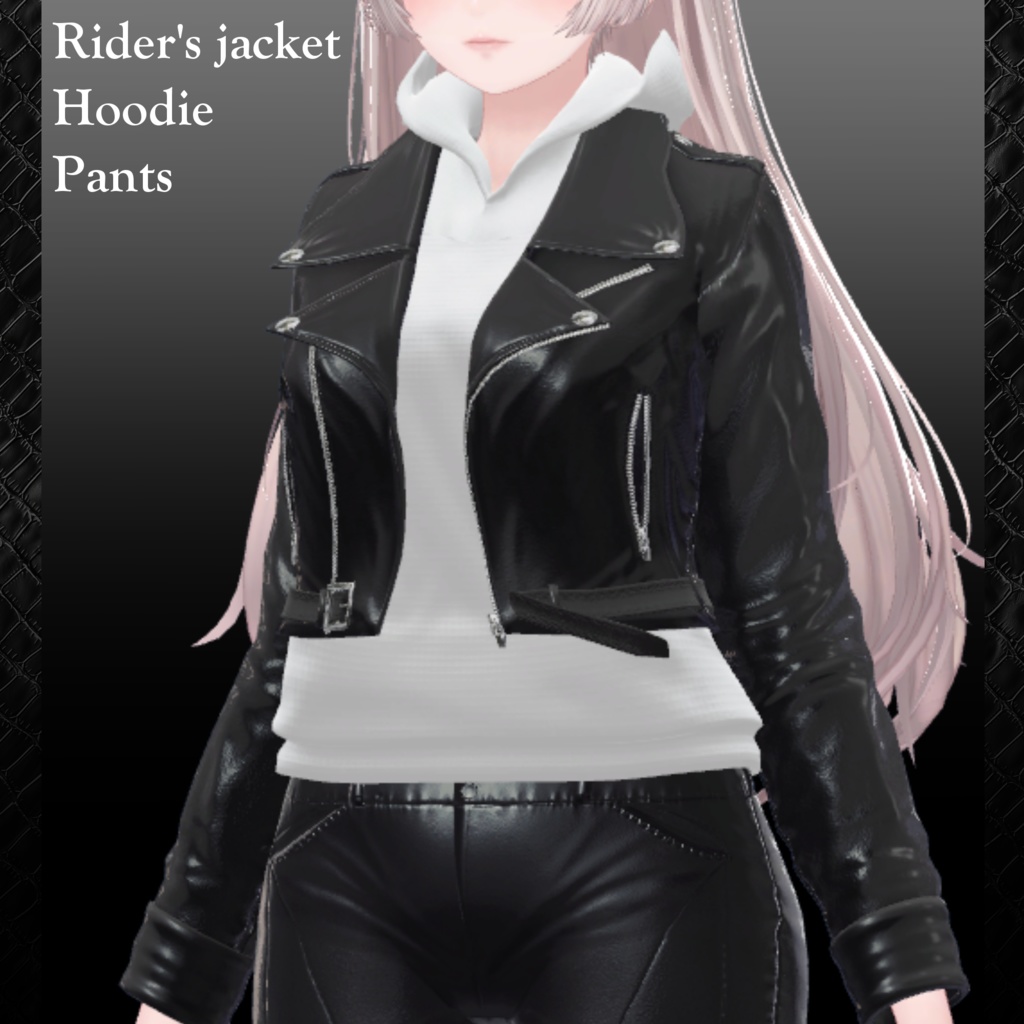 Riders jacket　[複数アバター対応]