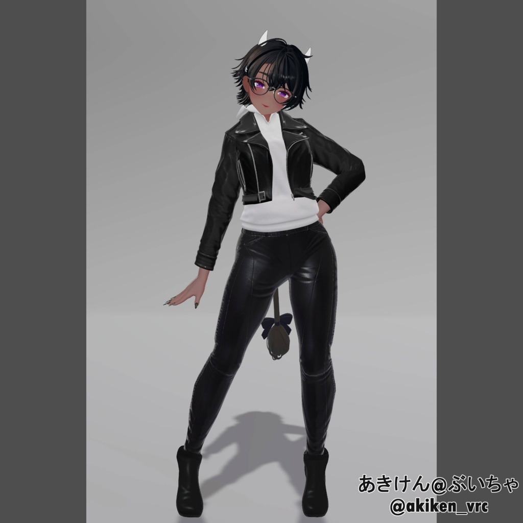 High heel boots 十三式 【複数アバター対応】