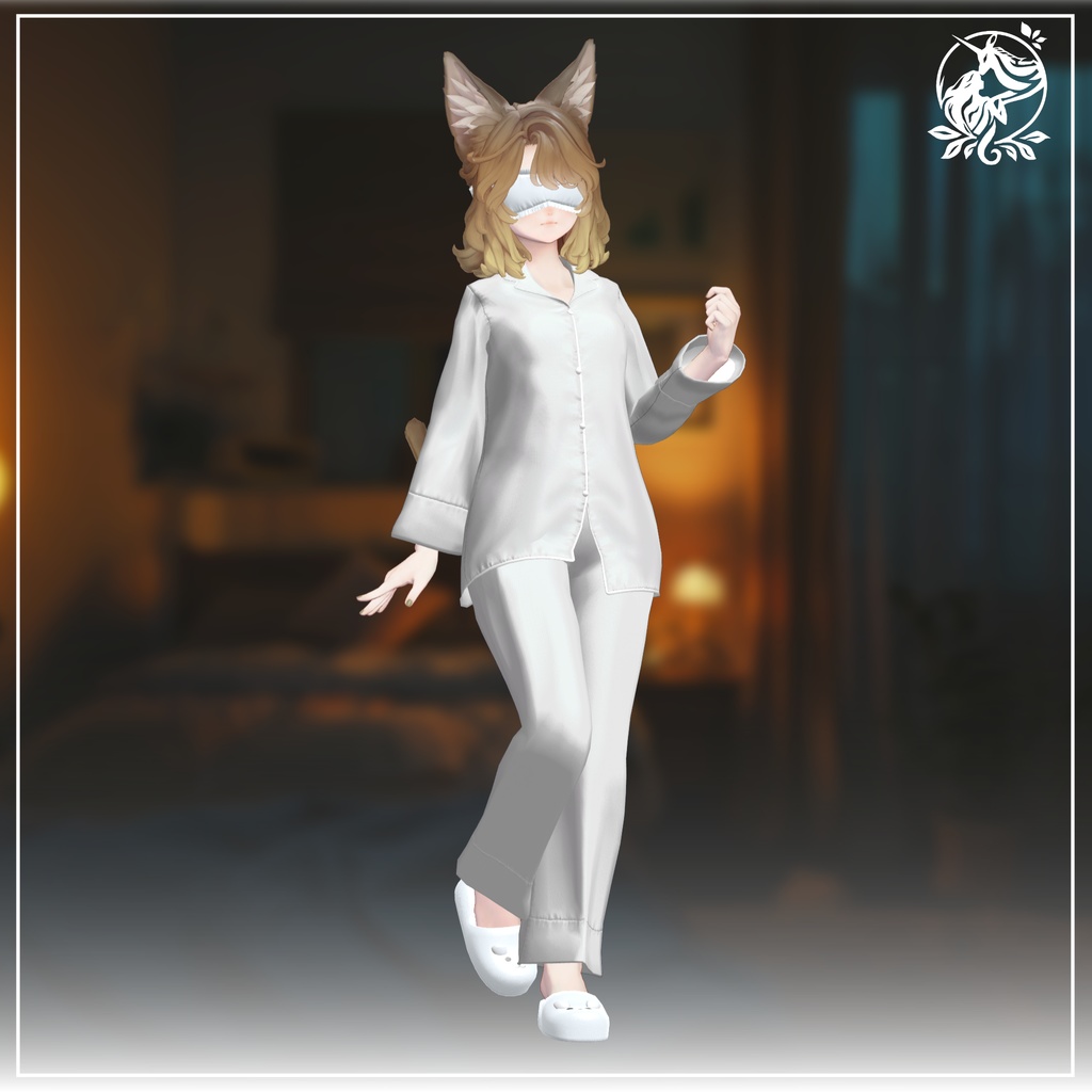 シルクパジャマ 【複数アバター対応】