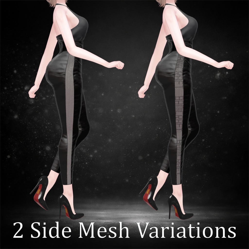 Heel Focus Pants (複数アバター対応)