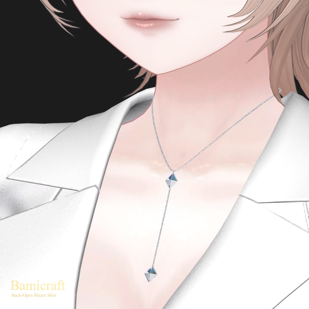 Back-Open Blazer Mini(複数アバター対応)