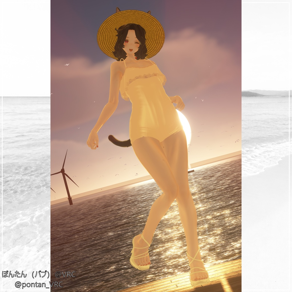 straw hat【Marycia対応】