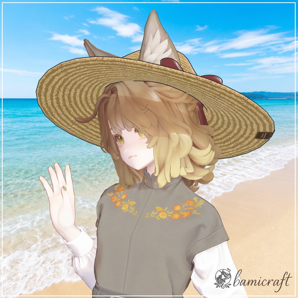 straw hat【Marycia対応】