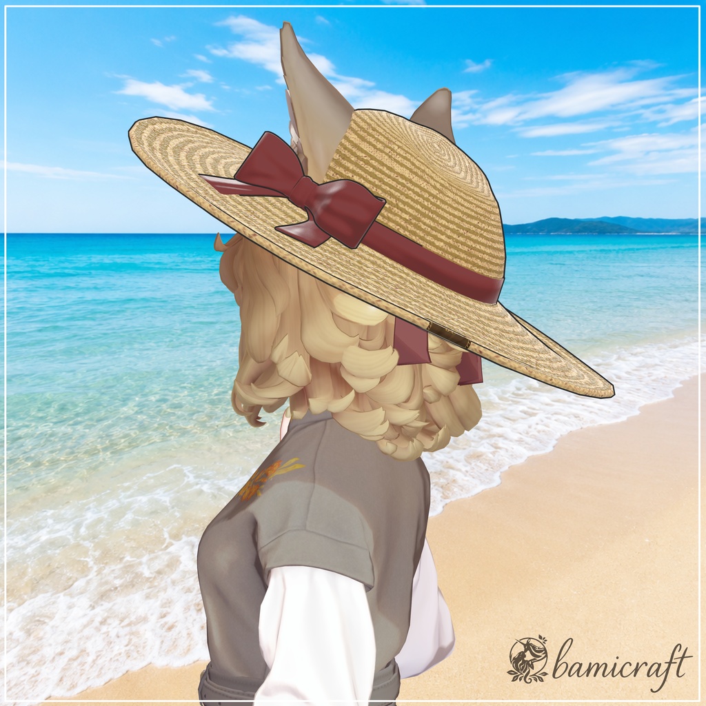 straw hat【Marycia対応】
