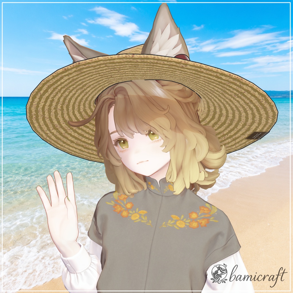 straw hat【Marycia対応】